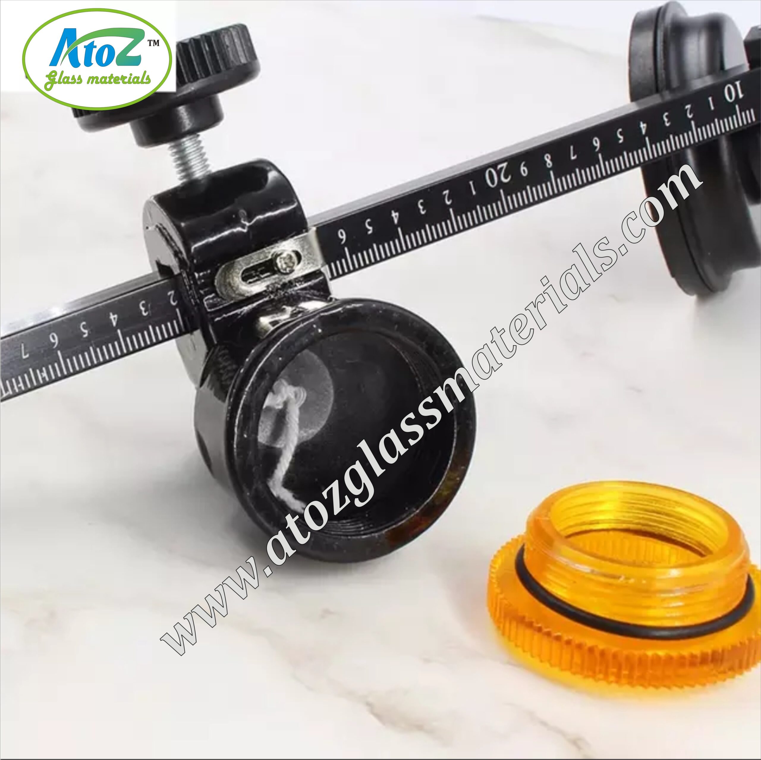 LDEXIN 7.87 (20cm) Circular Glass Cutter with Suction Cup, Adjustable  Compasses Type Glass Circle Cutting Tool