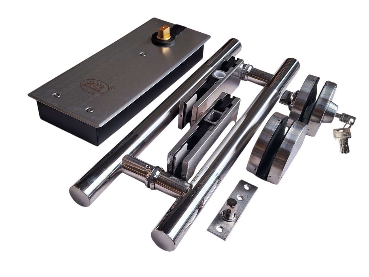 Glass Door Floor double Cylinder  Spring Machine ( Big 120 Kg) (2 Year Guarantee (Combo Pack)